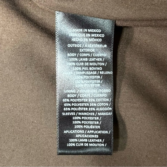 Thursday Boot Company Tan Leather Jacket - Picture 7 of 8